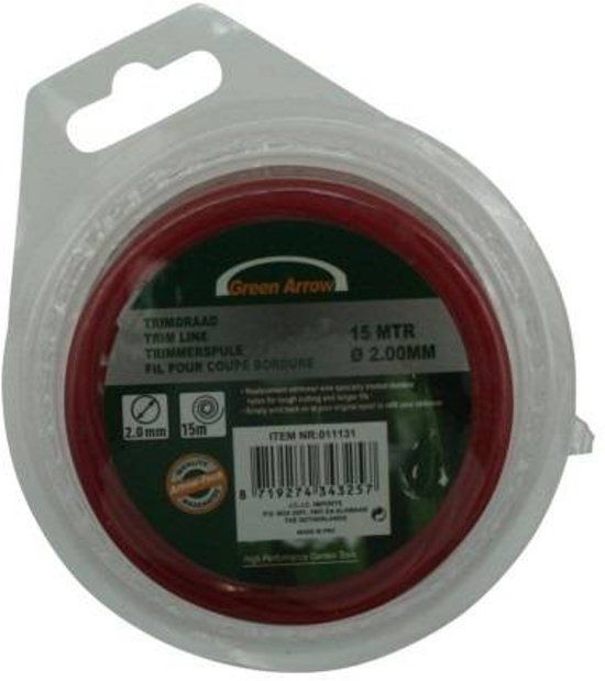 Green Arrow Trimdraad 2.00mm x 15 Meter Nylon