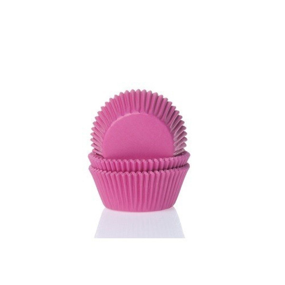 House of Marie Cupcake Cups MINI Fuchsiaroze 35x23mm. 60st