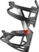 Zijdelingse Elite Bidonhouder Prism Zwart/rood Links