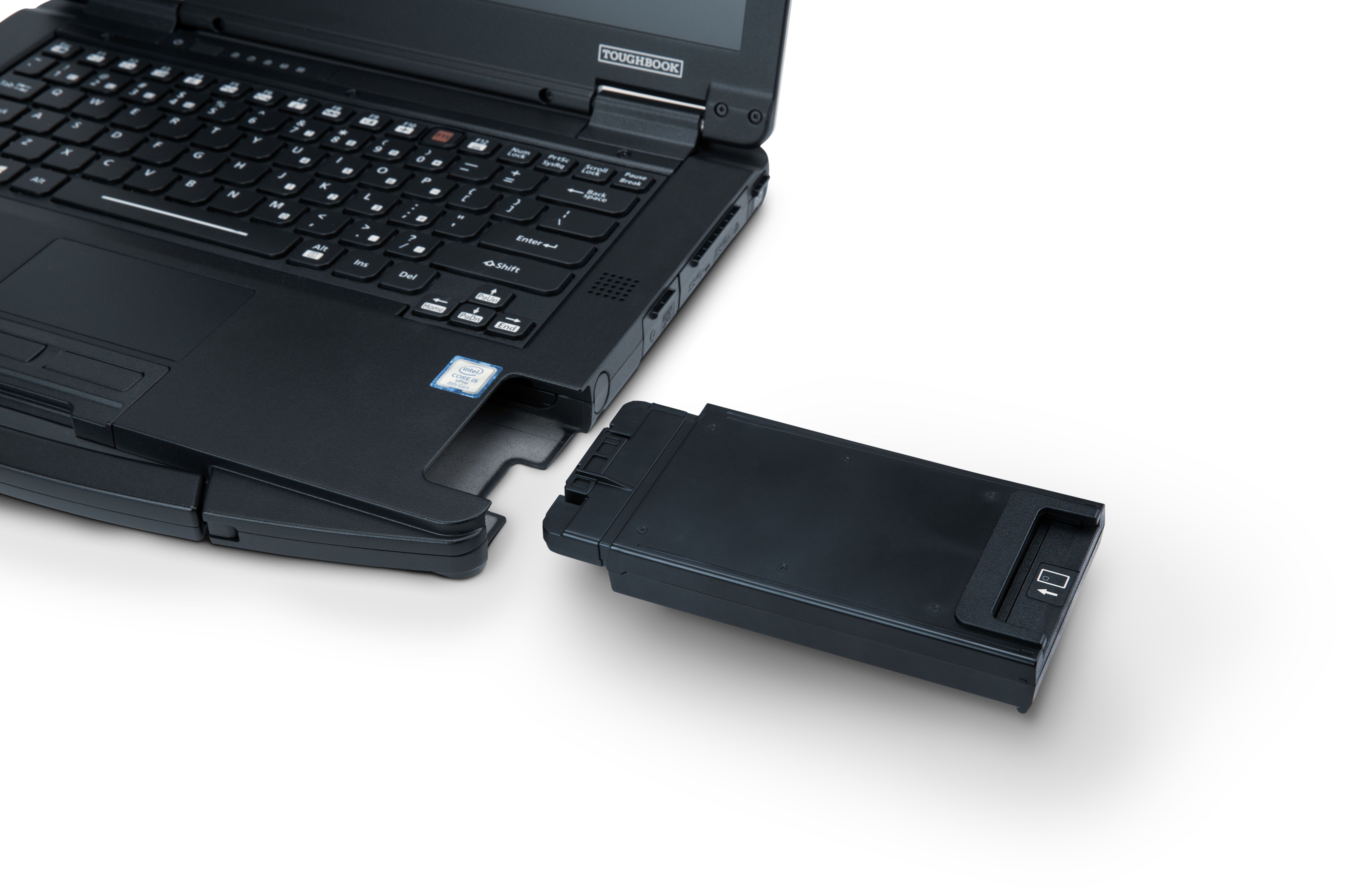 Panasonic Smart card reader (SCR) for FZ55 - Black