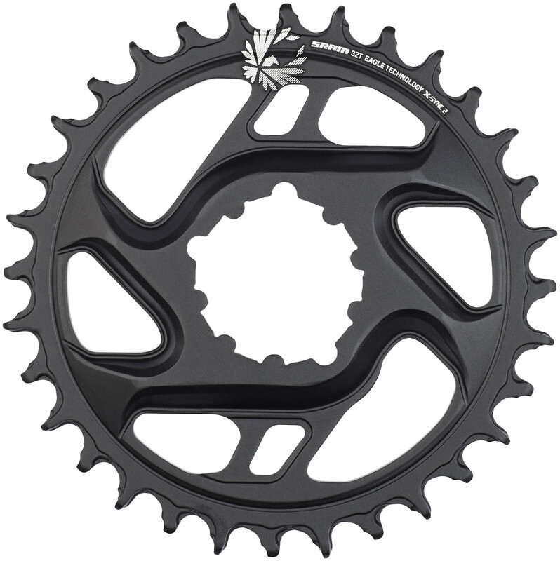 SRAM X-Sync Eagle CF Kettingblad 6 mm, 12-speed, black