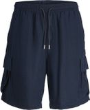 JACK&JONES JPSTKARL JJNATE LINEN BLE CARGO SHOR PLS Short bermuda garçon