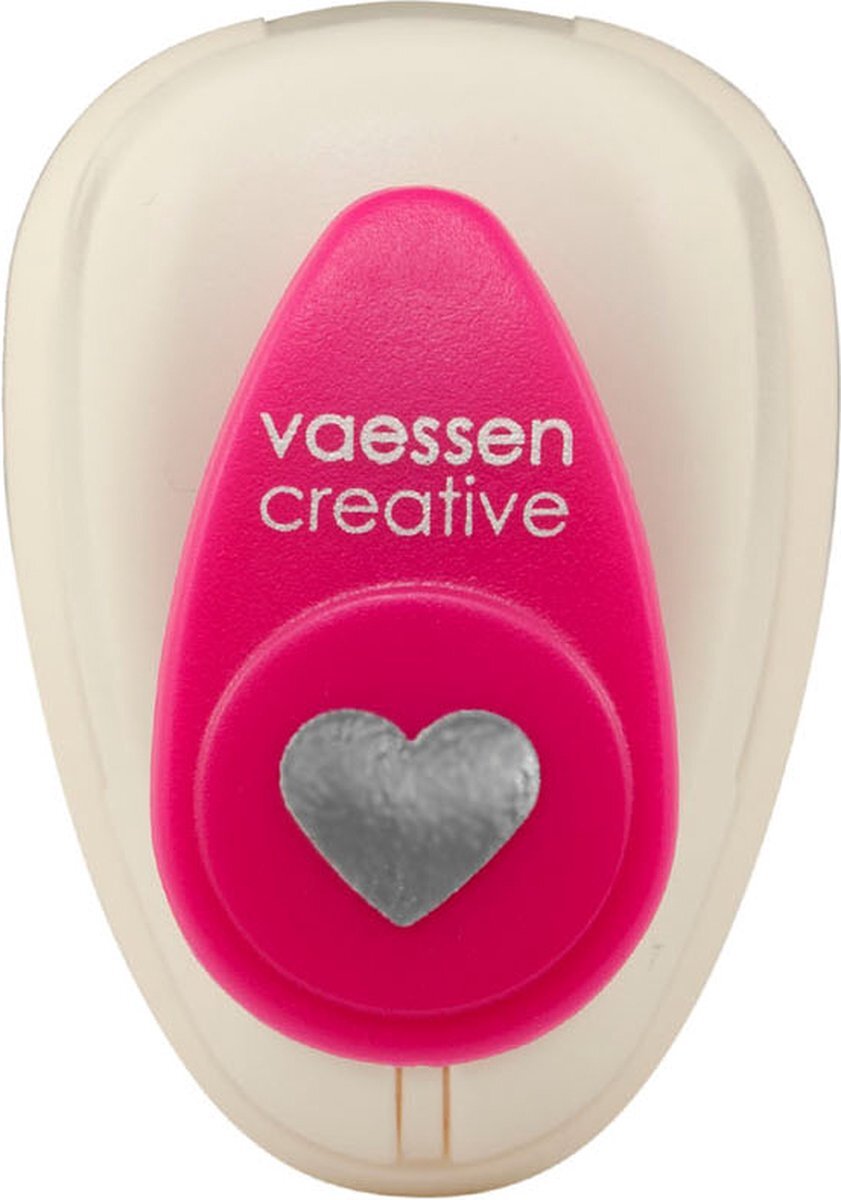 Vaessen Creative Figuurpons Mini Hart Ø0,95cm