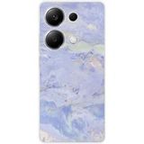 Xiaomi Siliconen hoesje compatibel met Xiaomi Redmi Note 13 Pro 4G Blue Marble