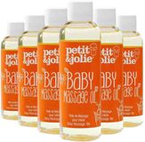 Petit &amp; Jolie Petit & Jolie Baby Massage Olie 6 x 100 ml