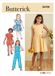 Butterick Naaipatronen kinderen - Kinder 152/Kinder 146/Kinder 140/Kinder 134/Kinder 128