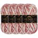 BambooMN JubileeYarn Chenille Garen - Kamgaren Polyester - 100g/Skein - Shambala - 4 strengen