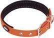 Nobby - Honden Halsband - Cover - Oranje - 45-55 cm