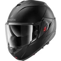 SHARK Oxo Blank Mat Zwart Mat KMA Systeemhelm - Maat S - Helm