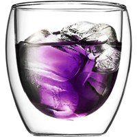 Bodum Pavina Set van 6 Dubbelwandige Glazen 25cl Transparant