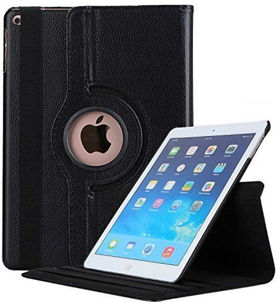 ZT Accessoires iPad Air 3 2019 Draaibaar Hoesje met stylus pen Multi stand Case - Zwart