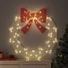 VidaXL Couronne 80 LED blanc chaud 92 x 92 x 9,5 cm acrylique
