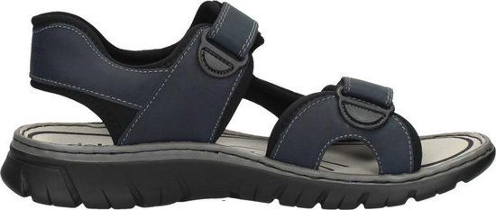 Rieker Balti Sandalen blauw Leer - Maat 42