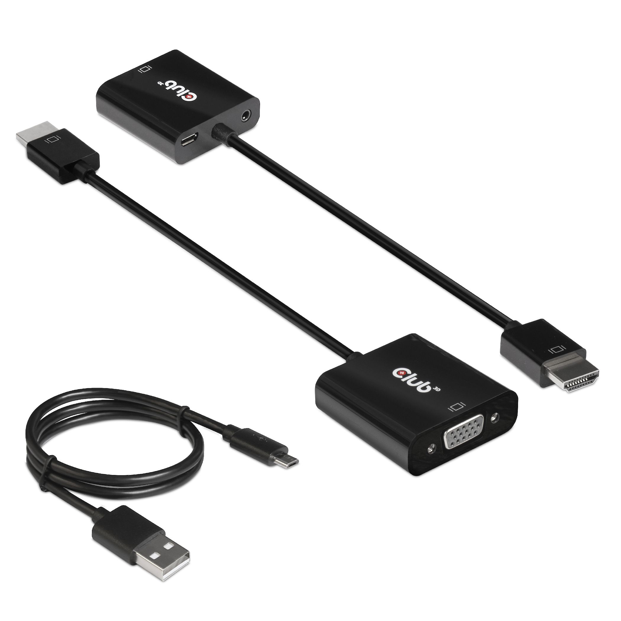 Club 3D CAC-1302 - Adapterkabel - 0,5 m