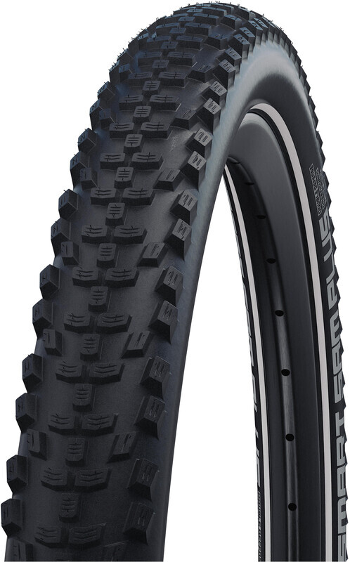 SCHWALBE SCHWALBE Smart Sam Plus Performance Clincher Tyre 27.5x2.35" DD GreenGuard SnakeSkin Reflex Addix, zwart