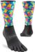 Injinji Trail Midweight Crew - Oranje/Blauw/Groen - 37-40