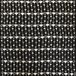 Modulable en macramé Petits Coeurs écru 45x90 cm