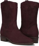 Wysh Nolia Laarzen - Nubuck - Meisjes - Paars - Maat 33