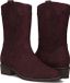 Wysh Nolia Laarzen - Nubuck - Meisjes - Paars - Maat 33
