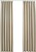 vidaXL Verduisterende Gordijnen met Haken, 2 Stuks, 140x225 cm, Beige