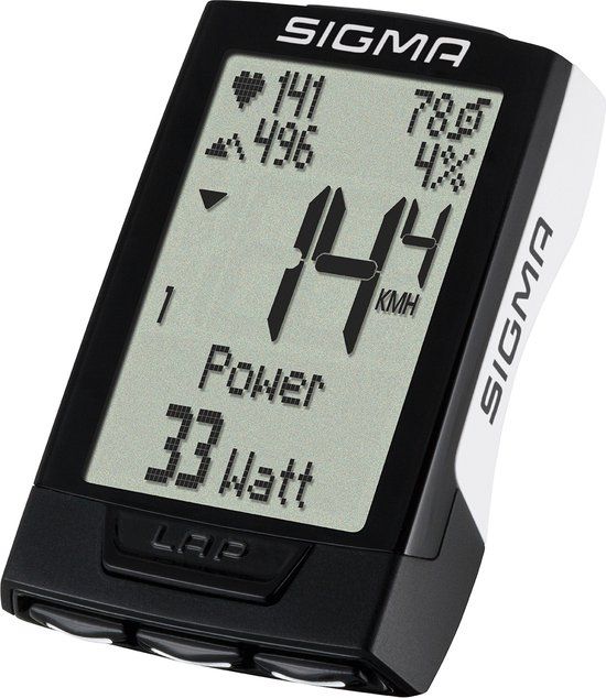 Sigma BC 23.16 STS Wireless Bike Computer - White Limited Edition