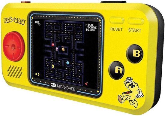 My Arcade Micro Player - PacMan 4 Handheld Console - Geel