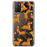 ERT GROUP Mobiele telefoonhoes voor Xiaomi REDMI 9T/ POCO M3 Origineel en officieel gelicentieerd Disney-patroon Bambi 017 Perfect geschikt voor mobiele telefoonvorm, gedeeltelijk bedrukt