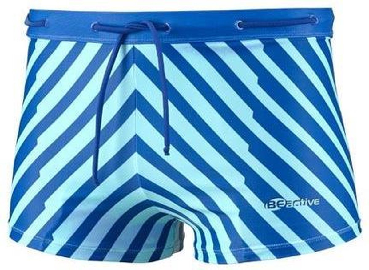 Beco zwemboxer BeActive heren polyamide/elastaan blauw