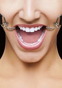 Ouch! Hook Gag - Black - 8714273951700