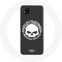 Harley Davidson Maniacase Etui voor Xiaomi Redmi 9C Motorschedel