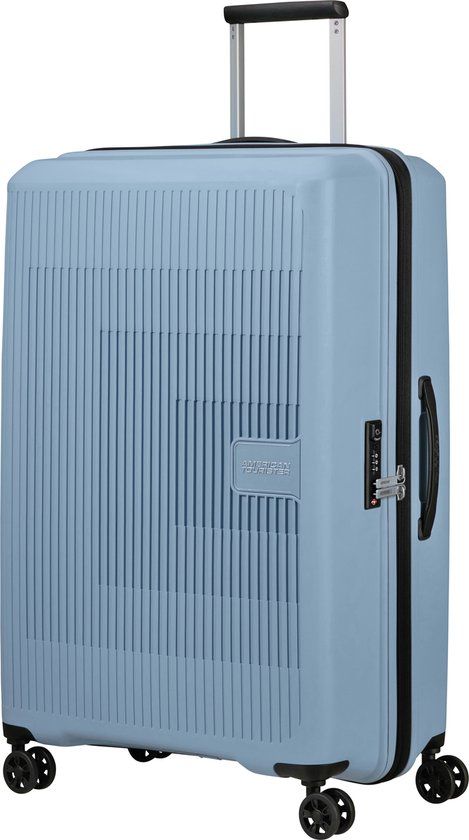 American Tourister Aerostep Spinner 77/28 Uitbreidbaar Soho Grey