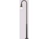 Viessmann Lampe de rue courbée C simple H0 - 12V-16V - 87 mm