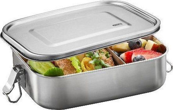 GEFU ENDURE Lunchbox - 1400 ml - RVS - Zilver