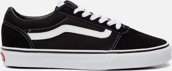Vans MN Ward (Suede Canvas) black/whit - Maat 44 - Heren Sneakers