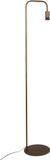 Mexlite Vloerlamp Brons 152 cm Hoog Stang 4737BR