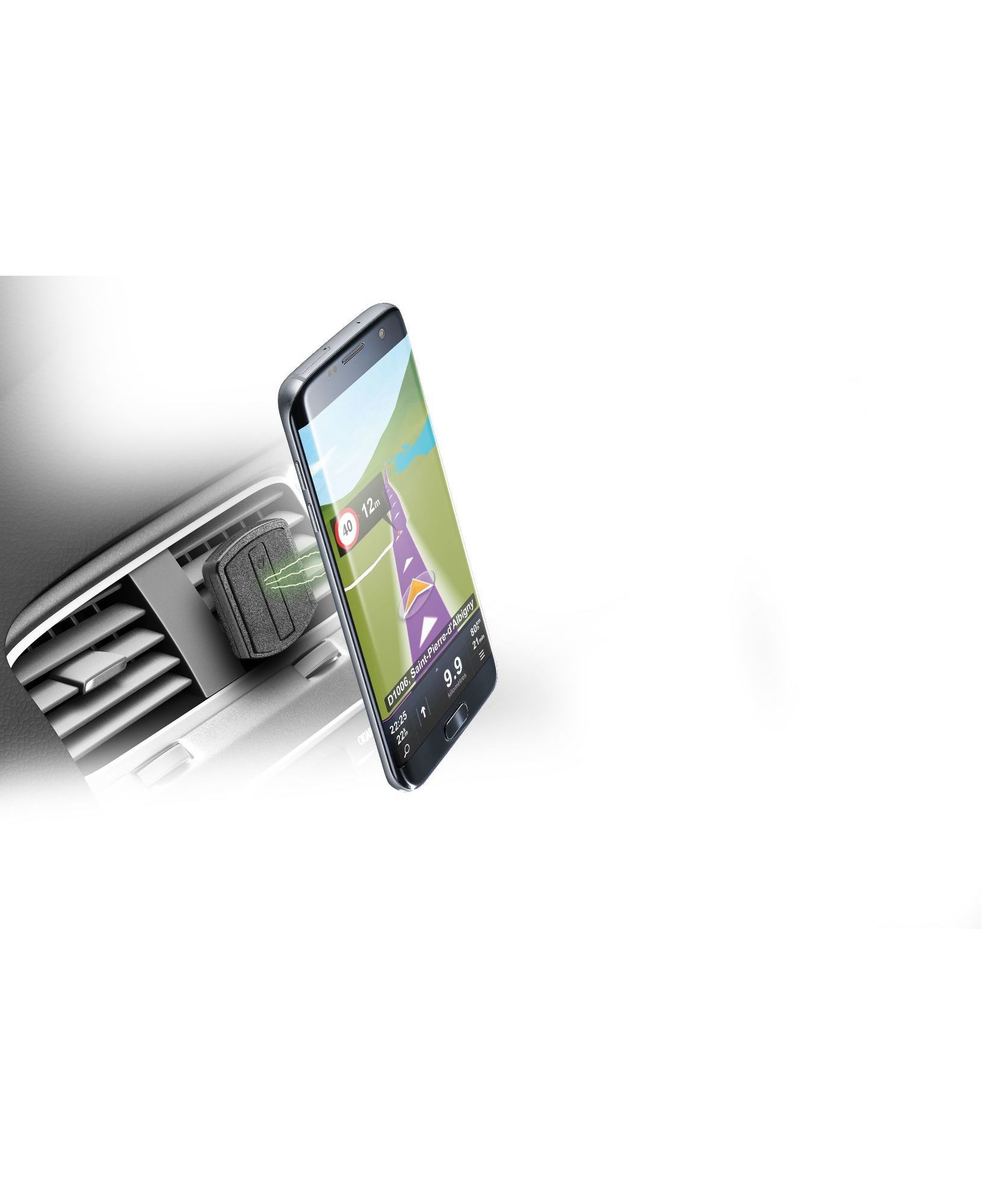 CellularLine Handy Force Drive - Passieve houder - Zwart