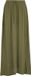 WE Fashion Dames maxi rok met structuur - Olijfgroen - Viscose - Maat: XS