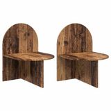 vidaXL Nachtkastje Oud hout 48 x 49 x 65 cm