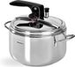 Unyqoos Autocuiseur Inox Argent 5 Litres Diamètre 22 cm