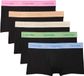 Calvin Klein Low Rise Trunk 5Pk Boxershorts Heren Groen Katoen/Elastaan XXL