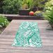 Tapis d'extérieur petrol 90 x 150 cm