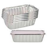 San Ignacio Set met 6 diepe schalen van aluminium, deksel uit de collectie Kinvara