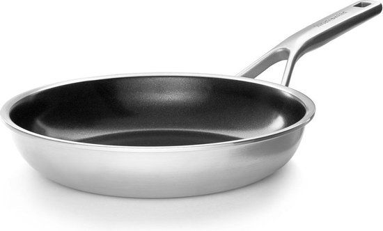 KitchenAid Multi-Ply Koekenpan ø20cm - RVS - Inductie - PFAS-vrij