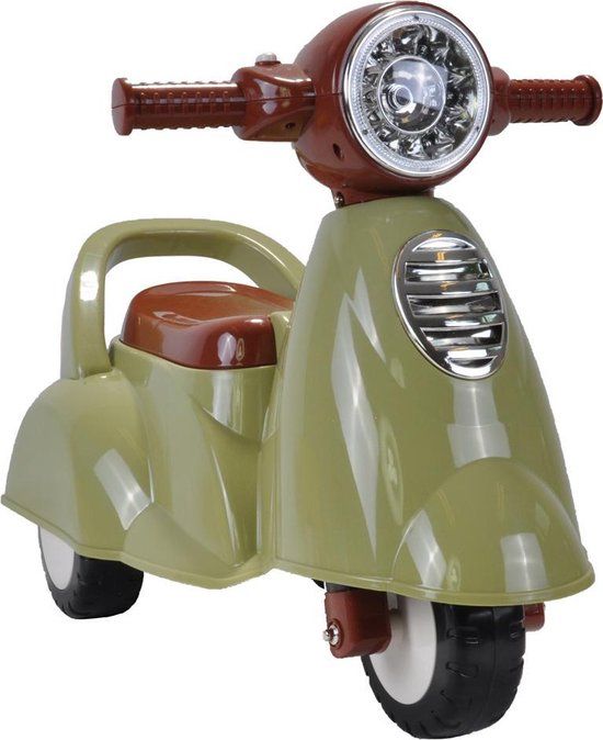 Bandits & Angels Loopauto Scooter Retro - Groen