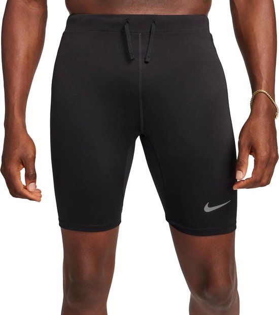 Nike Dri-FIT Fast Brief-Lined Half Tight Heren Zwart Maat S