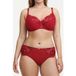 Chantelle Soutien-gorge Très Couvrant Passion Red/aubergine Taille : D75