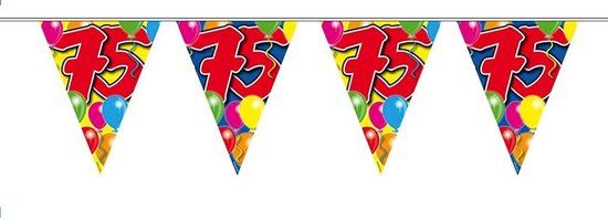 Folat - Vlaggenlijn 75 jaar Ballonnen (10 meter)