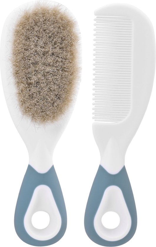 Lorelli Moonlight Blue Baby Natural Kam en Borstel