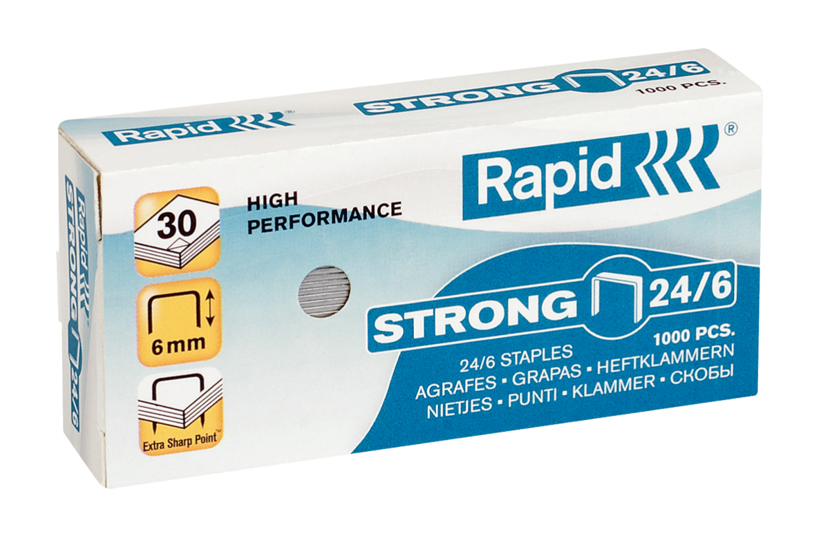 Rapid 24855800 - Nietjes - Gegalvaniseerd staal
