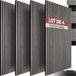 tectake Panneau mural 3D module acoustique 110 x 50 cm placage bois véritable avec feutre, Lxl: 50x110 cm, (modules acoustiques Sonic Wall IV, 4 pièces, en chêne gris clair) montage facile avec colle ou vis, aspect bois chêne gris clair